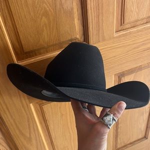 Black Rodeo King cowboy hat size 6¾. Brand New. Costal Cowgirl Vibes.
